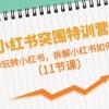 小红书突围特训营，带你玩转小红书，拆解小红书如何赚钱（11节课）