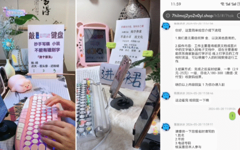 抖音无业码字养家直播副业骗局揭秘