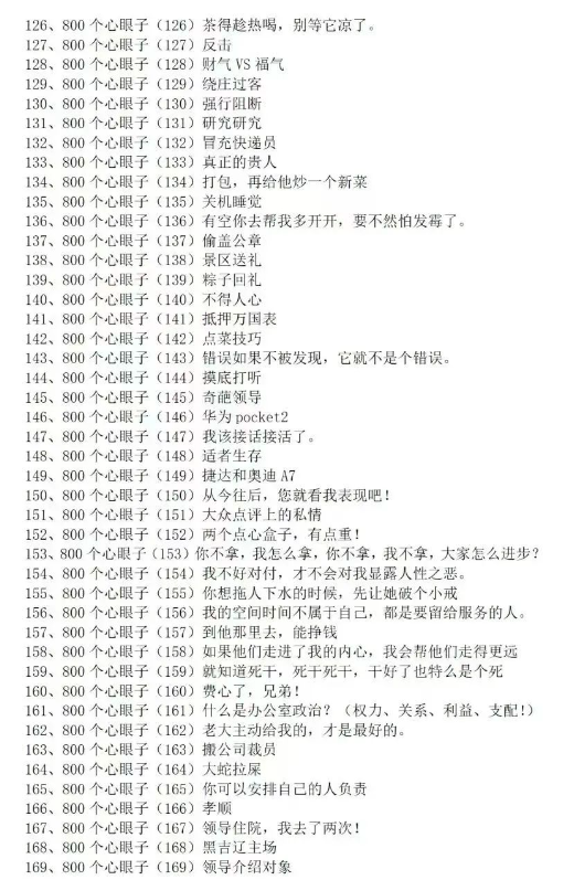 《体制内职场800个心眼子完整版》PDF读书笔记分享插图1