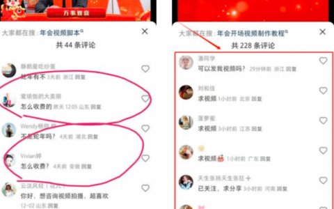 小红书年会视频定制生意分析缩略图 小红书年会视频定制生意分析