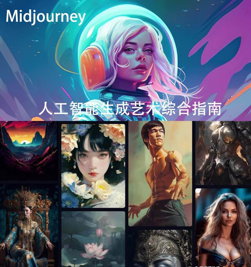 Midjourney及ChaPT 4人工智能生成艺术图像综合指南-9节课-中英字幕插图1