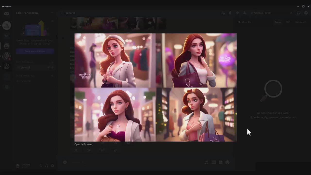 掌握 MidJourney V5 AI + ChaPT创建一致的角色设计图像-22节课-中英字幕插图5