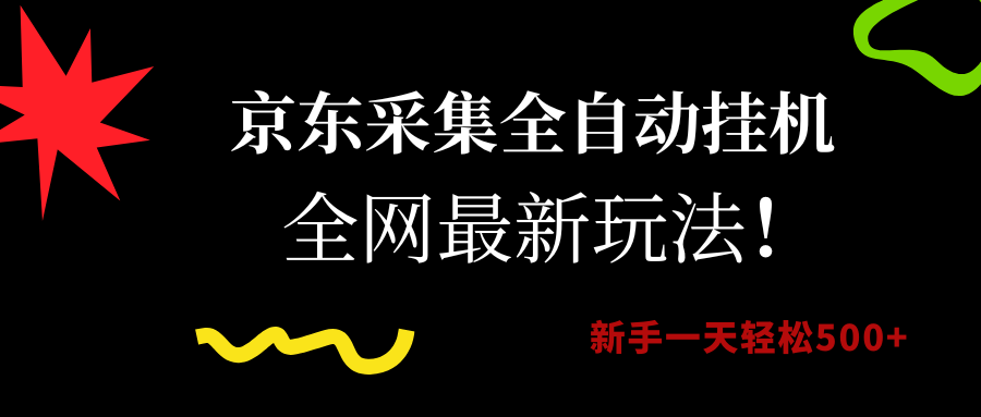 京东采集全自动**，全网最新玩法，新手一天轻松500+插图