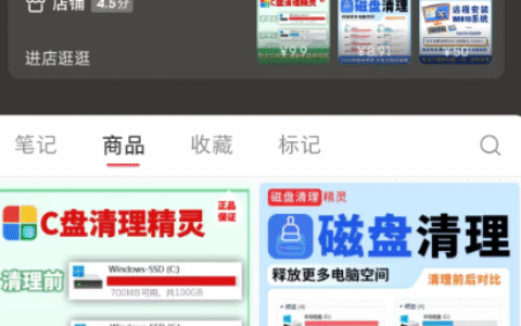 小红书卖C盘清理服务赚了22万