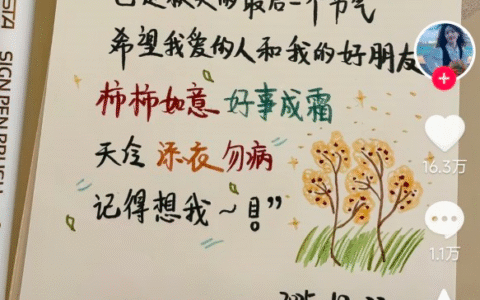 抖音每日鸡汤语录长期变现需求