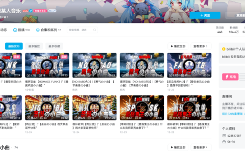 XXの小曲玩法，B站\抖音\小红书音乐盘点号案例