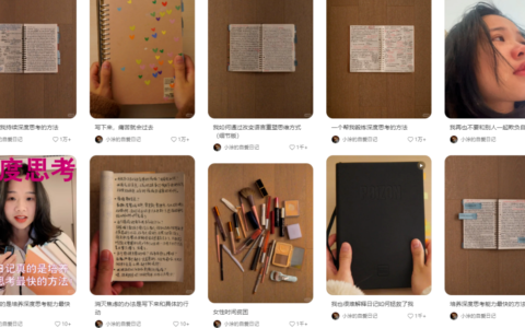 小红书分享私人日记的形式做成长博主，流量稳定变现多样