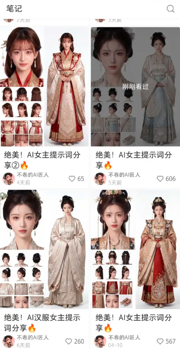 小红书AI男女主三视图快速起号玩法分享