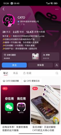 小红书待办清单猫咪互动化，8个月变现30万
